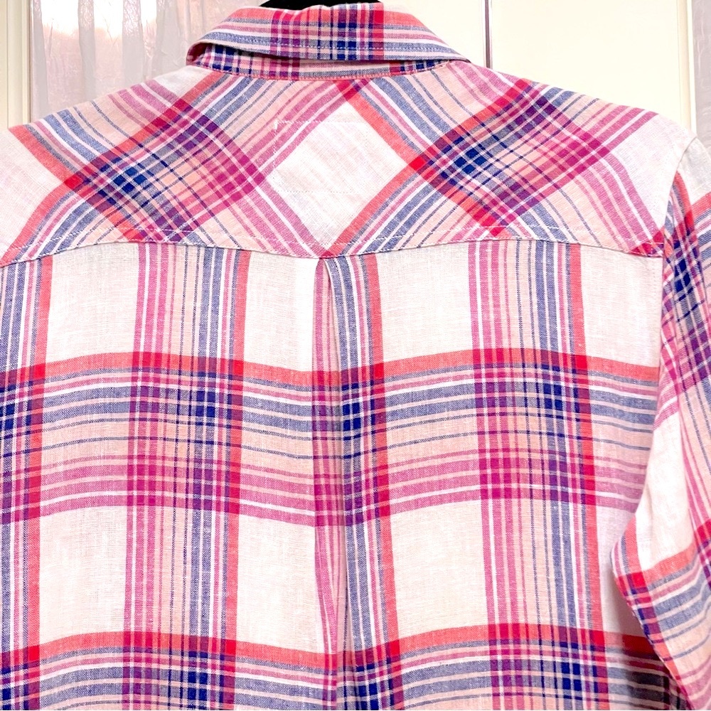 NWOT RAILS Charli Plaid Long Sleeve Shirt Size S - Picture 5 of 12